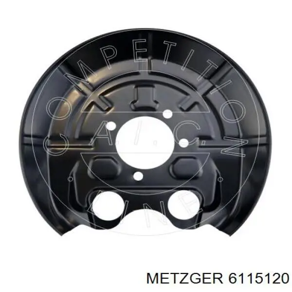 Кожух тормозного диска заднего правый Maxgear 194432
