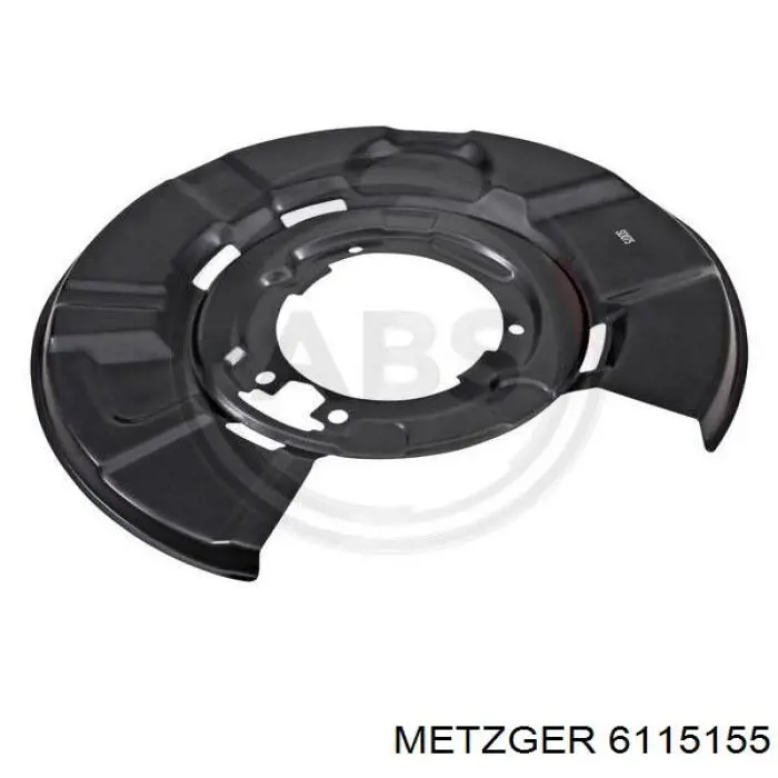 Щиток тормозного диска заднего левый NK 231523 цена, от 18.95 USD