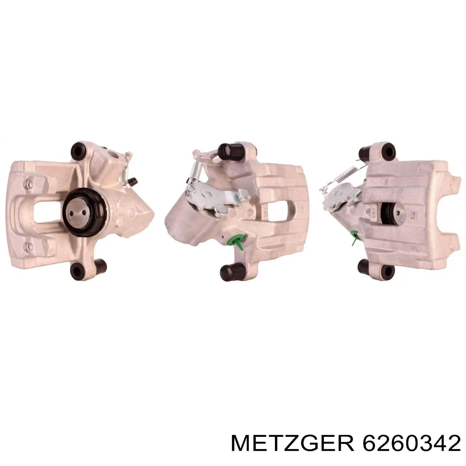 6260342 Metzger суппорт тормозной задний правый