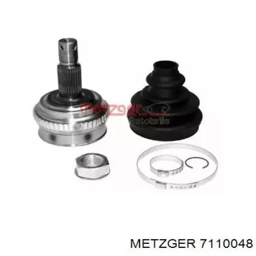 Правая полуось 7110048 Metzger