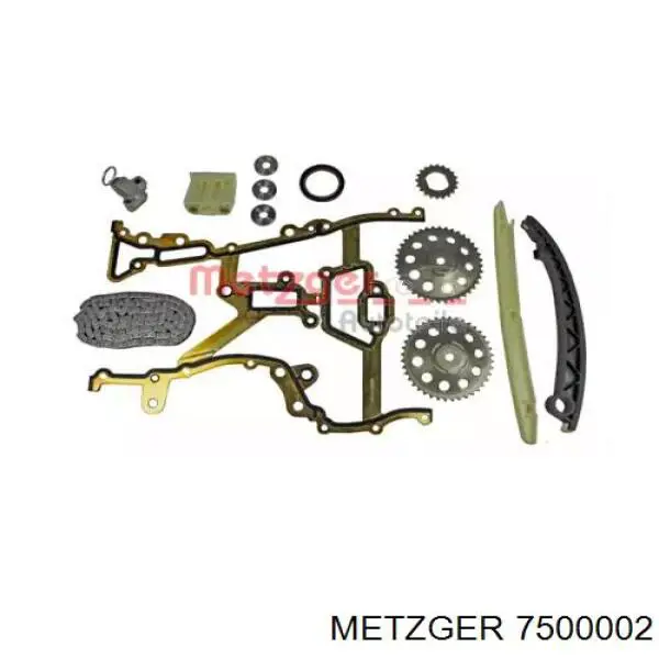 Комплект цепи ГРМ 7500002 Metzger