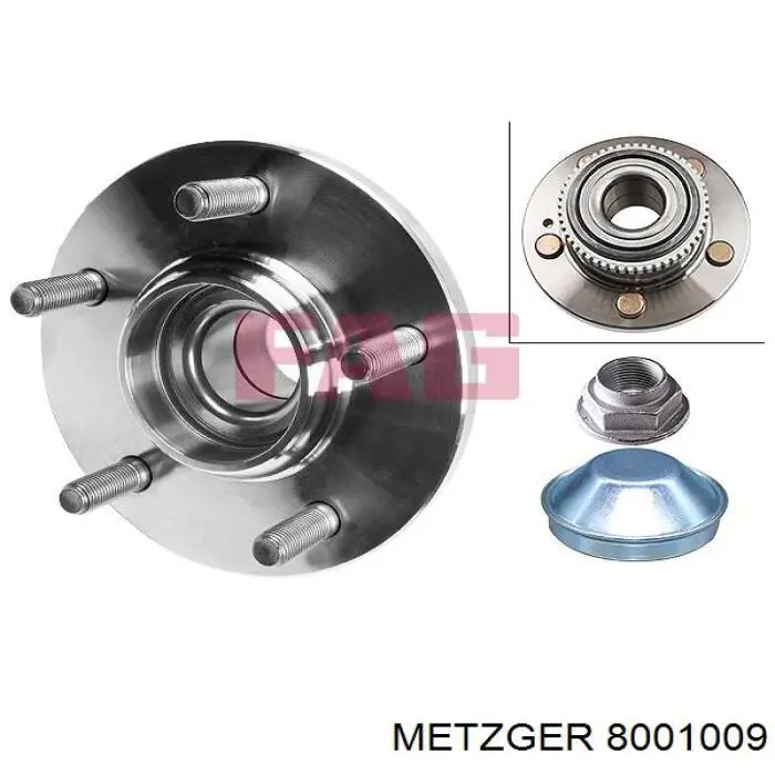 8001009 Metzger щуп (индикатор уровня масла в двигателе)