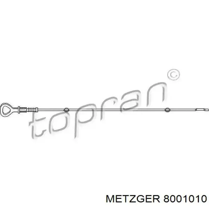 Щуп масляный 8001010 Metzger