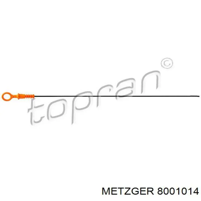 8001014 Metzger щуп (индикатор уровня масла в двигателе)