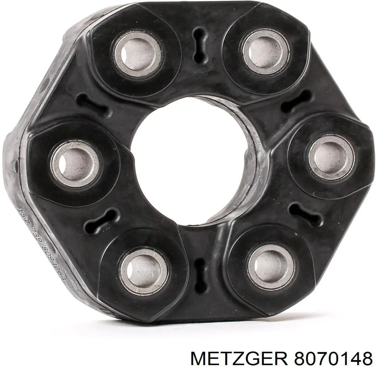 Муфта кардана эластичная передняя 8070148 Metzger