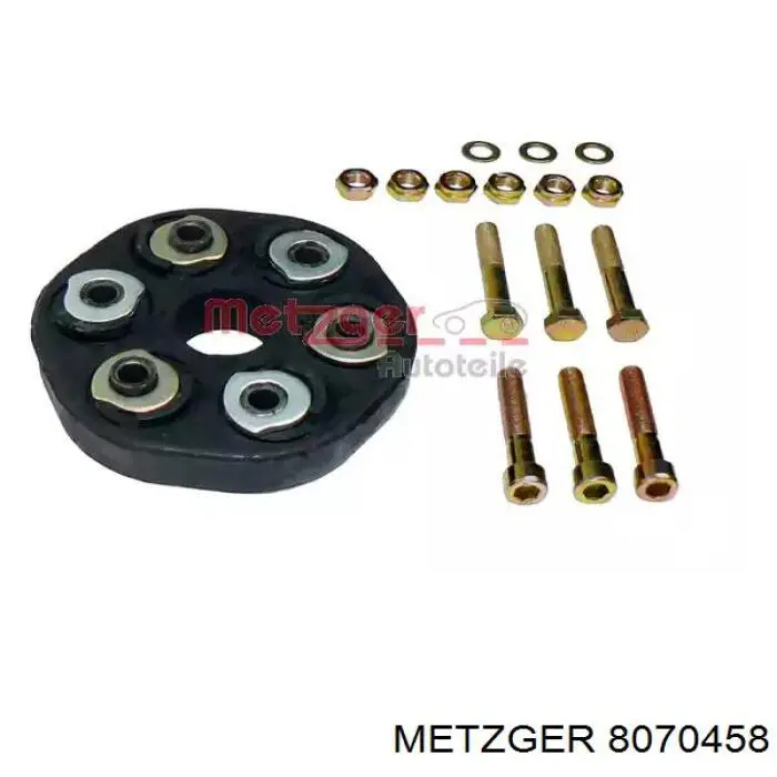 8070458 Metzger муфта кардана эластичная передняя