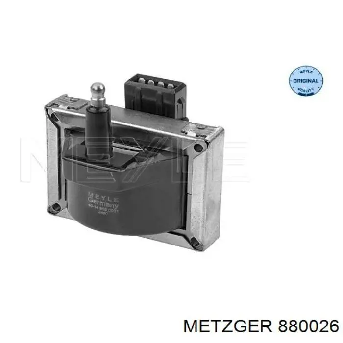 Bobina de encendido 880026 Metzger