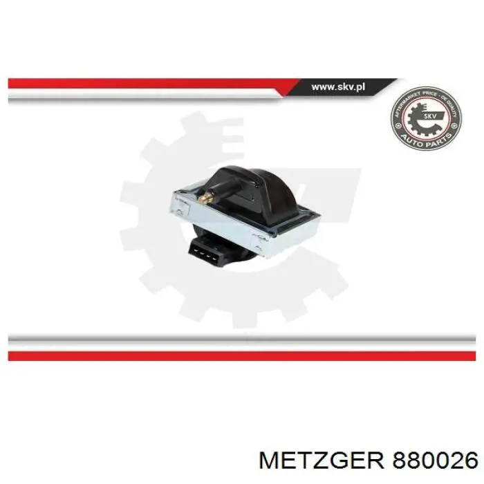 Compre 880026 Metzger Bobina de ignição