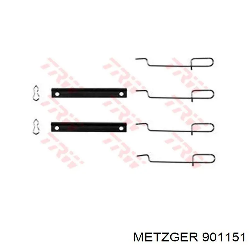901151 Metzger датчик сигнализации парковки (парктроник задний)