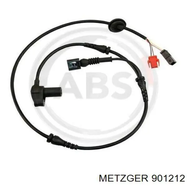 901212 Metzger sensor dianteiro direito do nível de posição de carroçaria