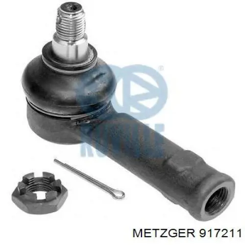 917211 Metzger резистор (сопротивление вентилятора печки (отопителя салона))