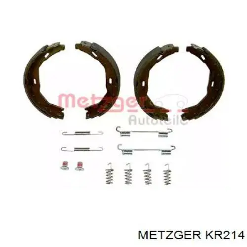 Колодки ручника KR214 Metzger