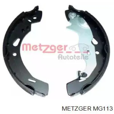 MG113 Metzger задние барабанные колодки