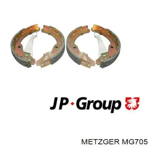 Барабанные колодки Metzger MG705
