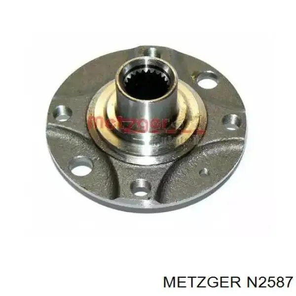 N 2587 Metzger ступица передняя