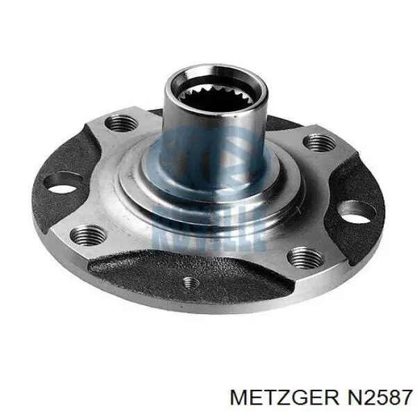 N2587 Metzger Ступица колеса передняя