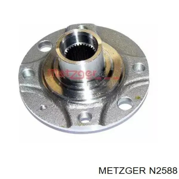 N2588 Metzger ступица передняя