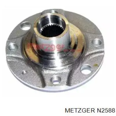 Cubo de rueda delantero N2588 Metzger