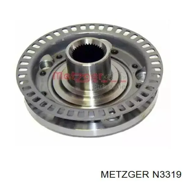 Cubo de rueda trasero N3319 Metzger