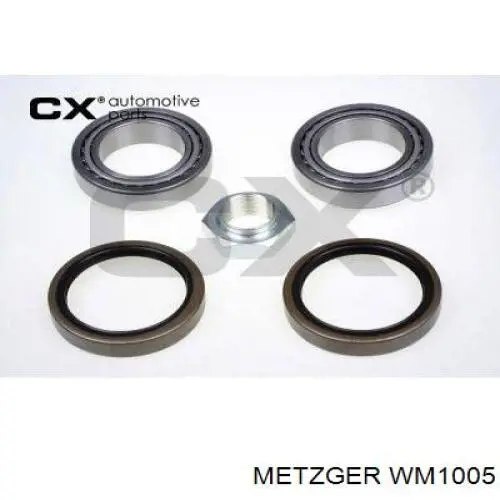 Комплект подшипника ступицы колеса Metzger WM1005 цена, от 31.64 USD
