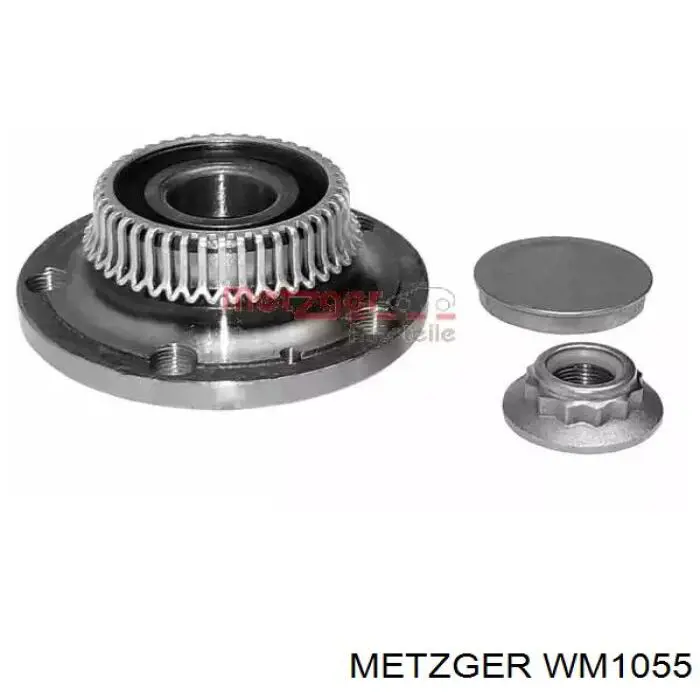 WM 1055 Metzger ступица задняя