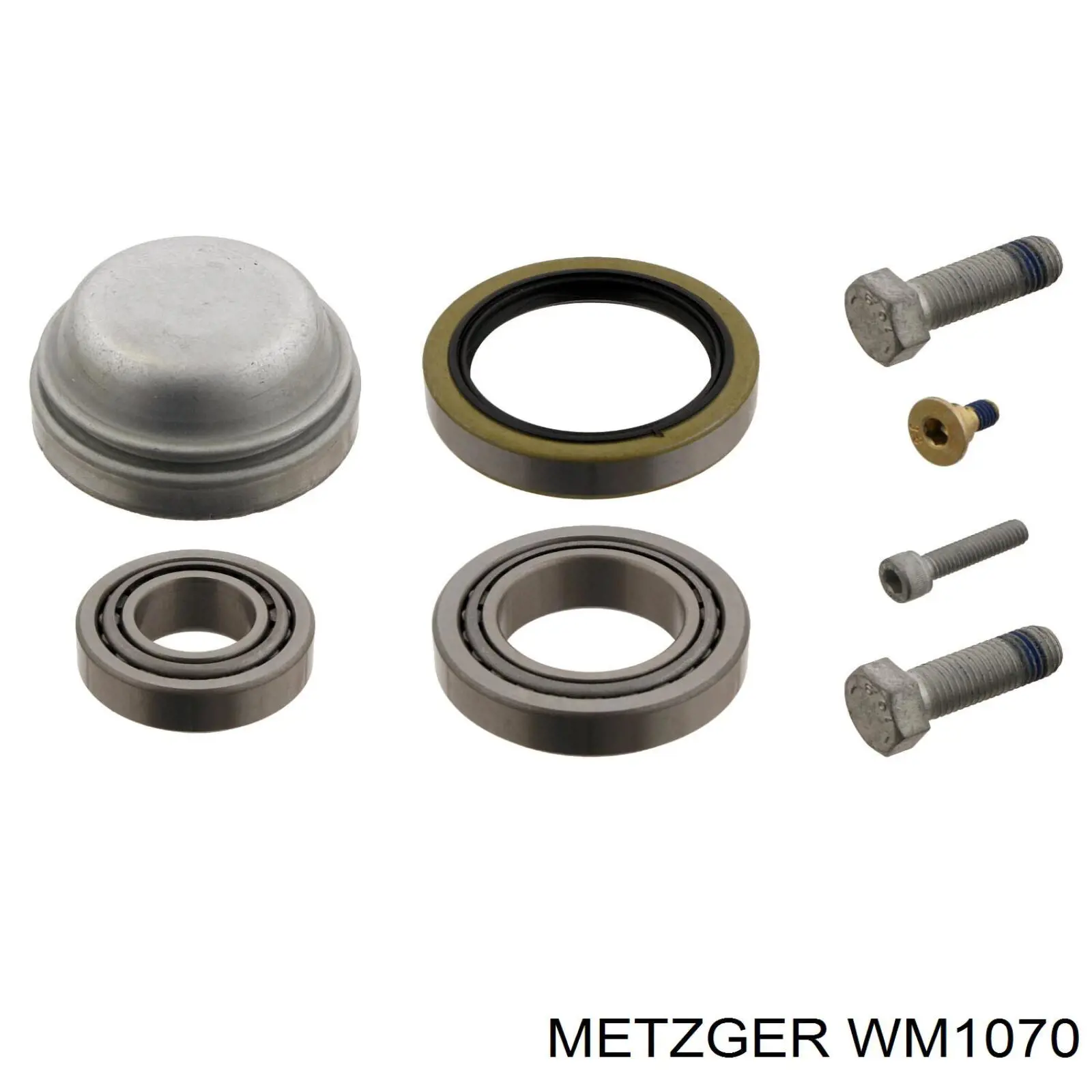 WM1070 Metzger подшипник ступицы передней