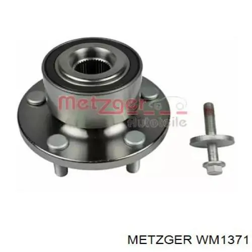 Ступица передняя WM1371 Metzger