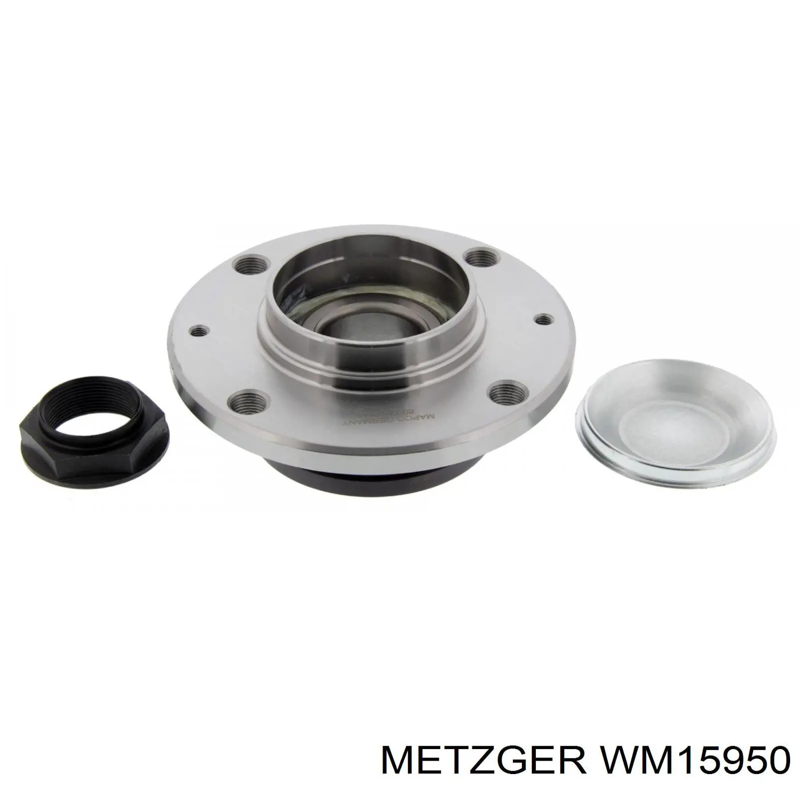 Ступица задняя WM15950 Metzger