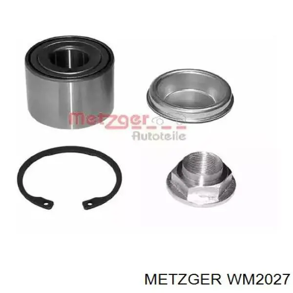 Купить WM2027 Metzger Подшипник передней ступицы
