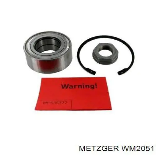 Купить WM2051 Metzger Подшипник передней ступицы