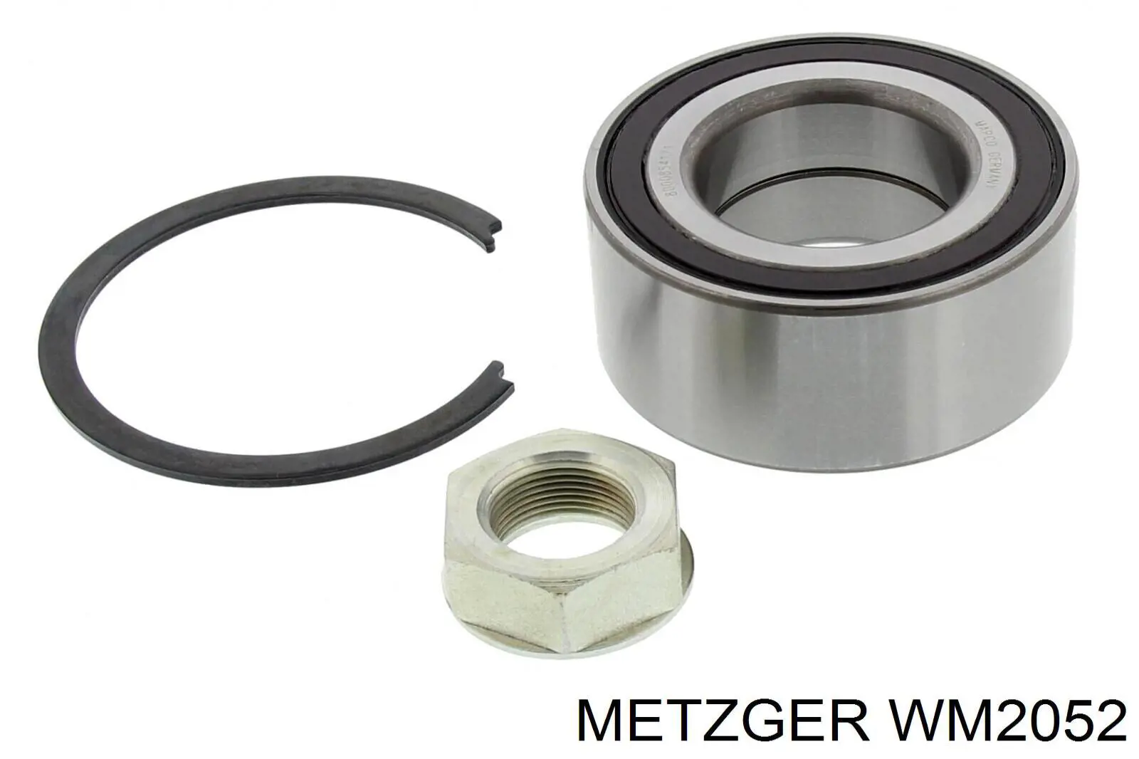 WM2052 Metzger подшипник ступицы передней