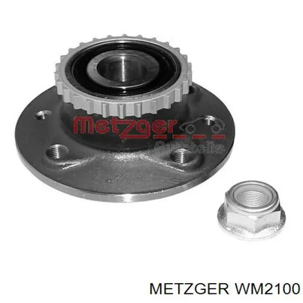 Ступица задняя WM2100 Metzger