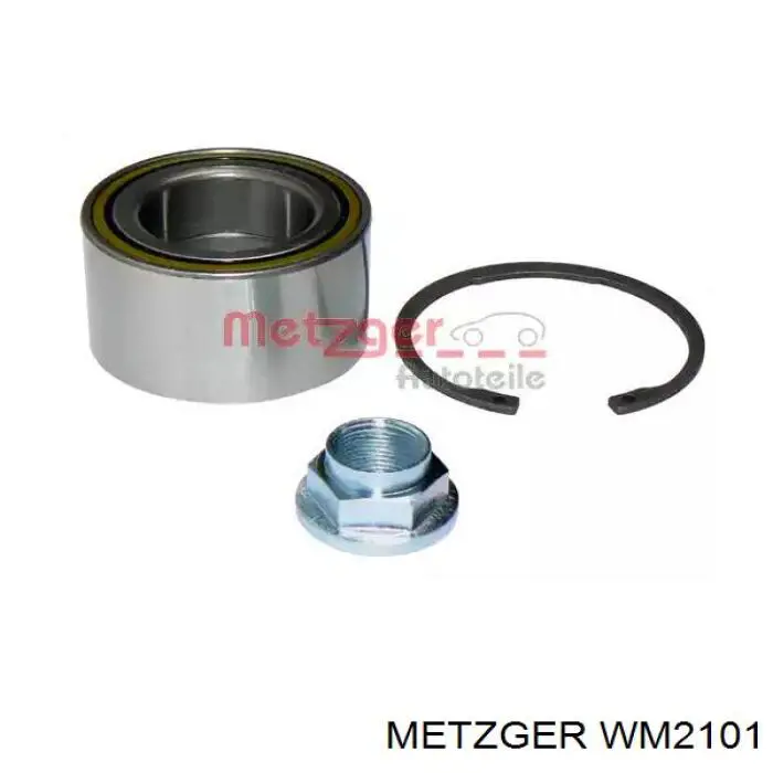 WM2101 Metzger подшипник ступицы передней