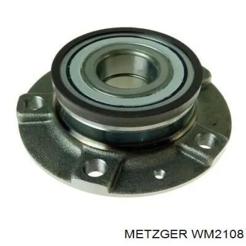 Cubo de rueda trasero WM2108 Metzger