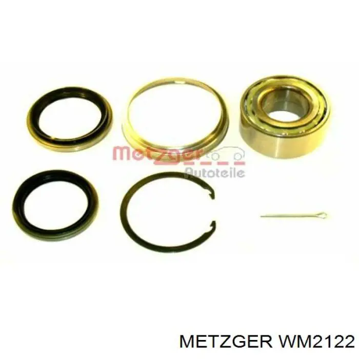 WM2122 Metzger подшипник ступицы передней