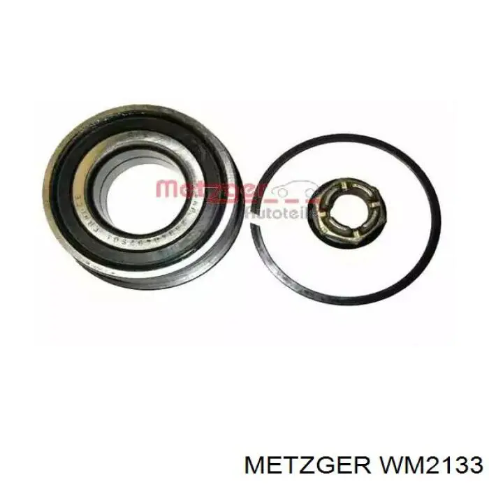 WM2133 Metzger подшипник ступицы передней