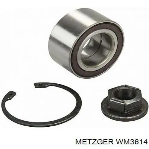 Подшипник задней ступицы WM3614 Metzger