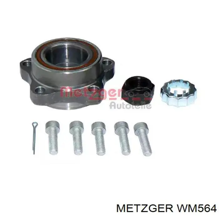 Ступичный подшипник передний Metzger WM564