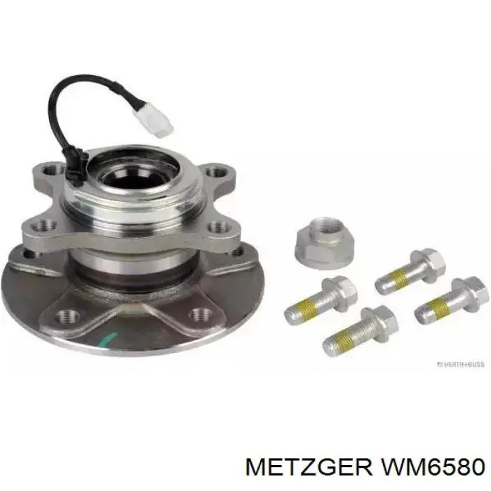 WM 6580 Metzger ступица задняя
