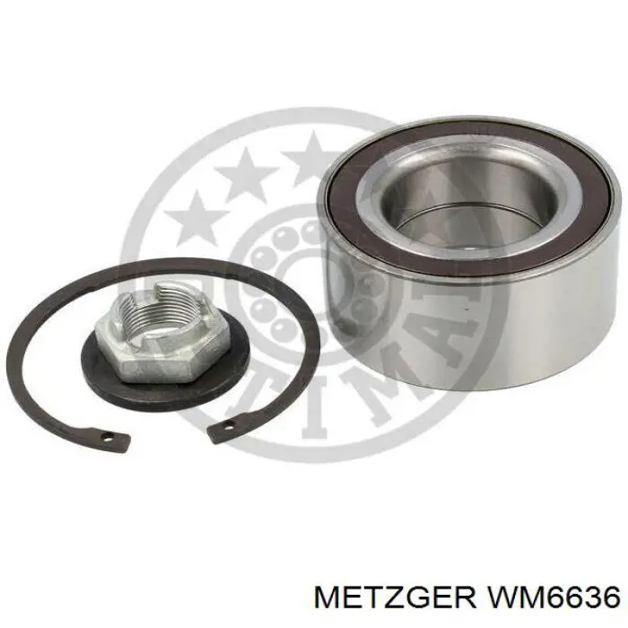 Подшипник ступицы WM6636 Metzger