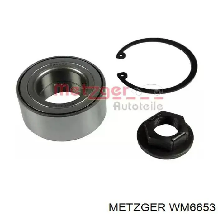 Подшипник ступицы WM6653 Metzger