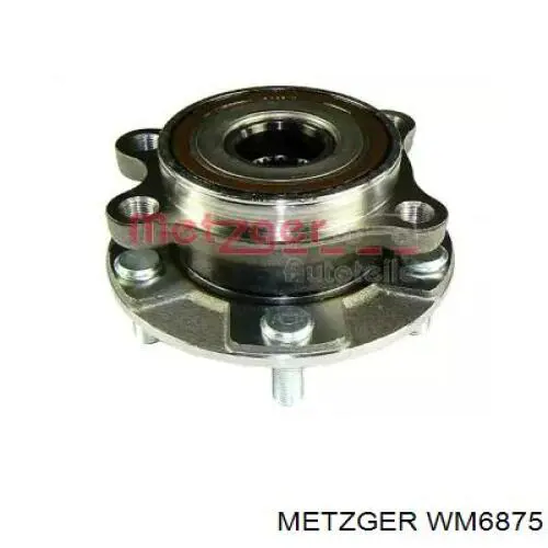 WM 6875 Metzger ступица передняя