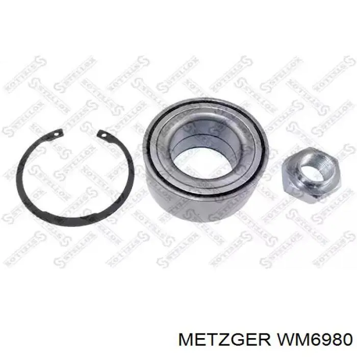 WM6980 Metzger Ступица задняя