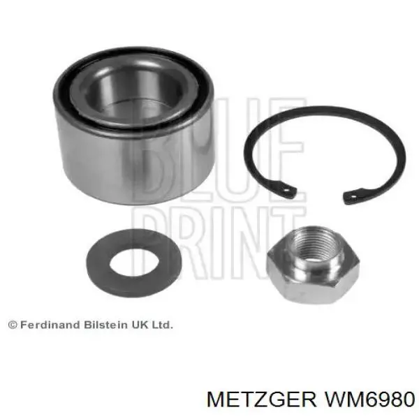 Ступицы задних колес Metzger WM6980 цена, от 55.18 USD