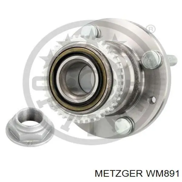Купить WM891 Metzger Задняя шпиндель