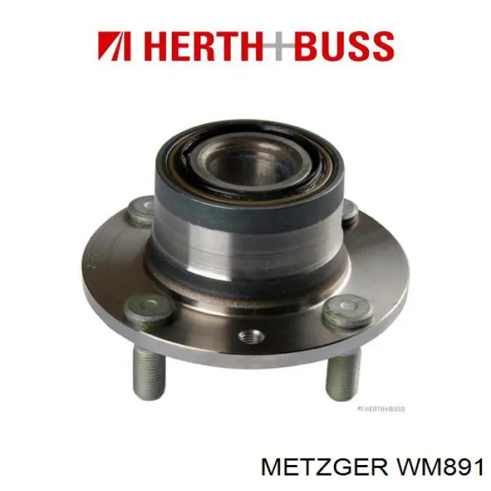 Задняя ступица WM891 Metzger