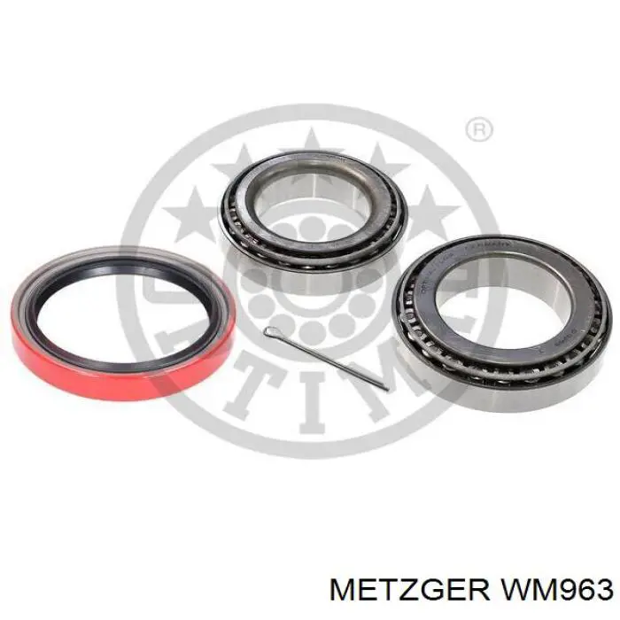 Cojinete de rueda delantero WM963 Metzger