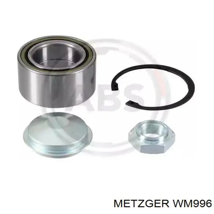 Подшипники задней ступицы Metzger WM996 цена, от 21.81 USD