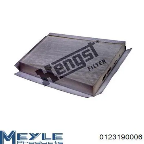Воздушный фильтр салона Meyle 0123190006