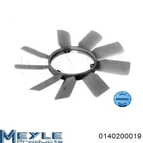 140200019 Meyle вентилятор (крыльчатка радиатора охлаждения)